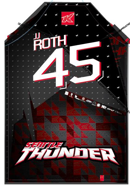 Seattle Thunder Jersey back JJRoth