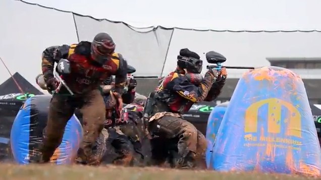 Cassidy Sanders Paintball Video