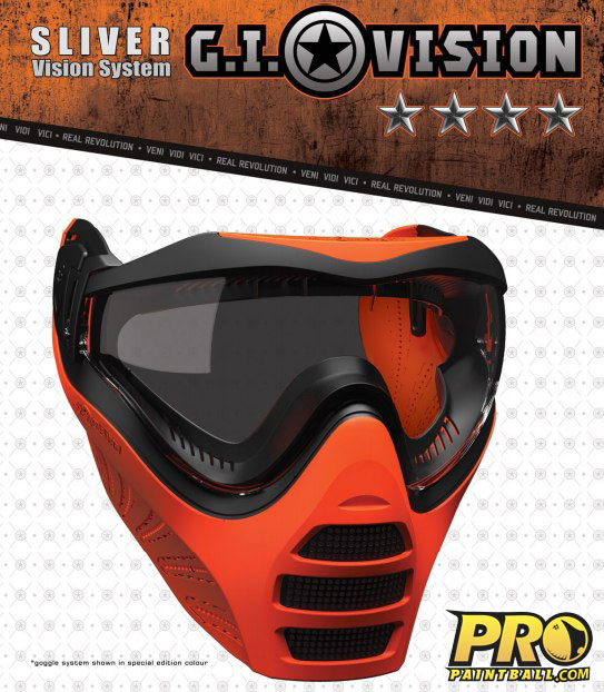 New Paintball Gear: GI Vision SLIVER