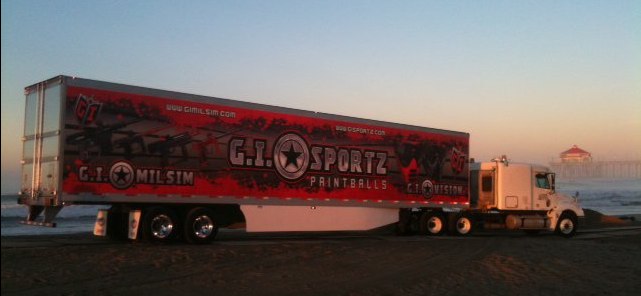 GI Sports Paintball Truck
