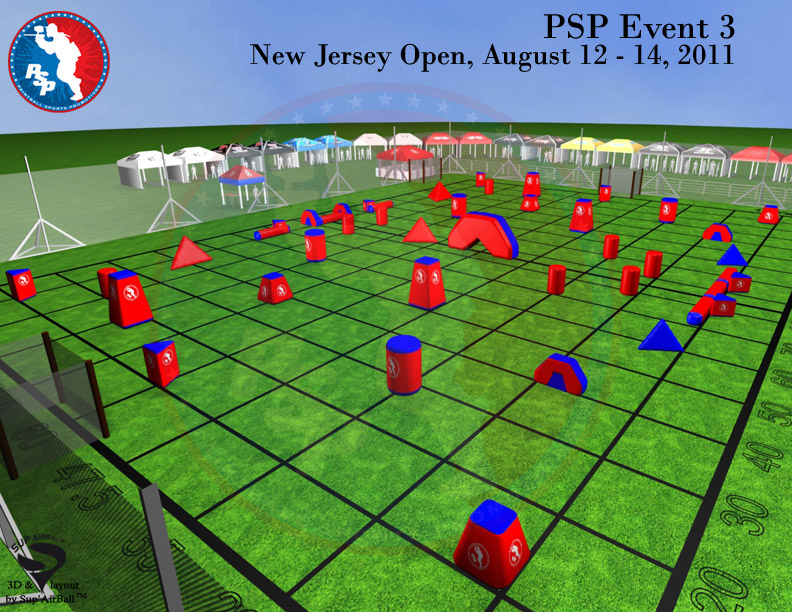 PSP New Jersey Paintball Layout