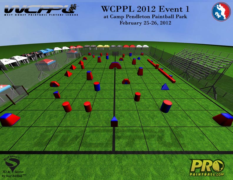 West Coast Paintball Players League Field Layout 1, Breakout
