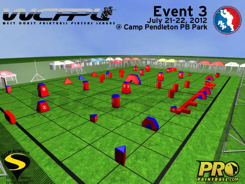 2012 WCPPL E3 Side Paintball