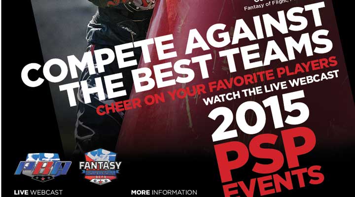 PSP Paintball 2015 Schedule