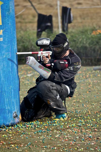 jonas broken arm paintball
