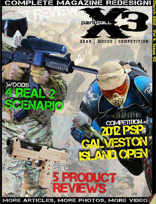 Paintball X3 Magazine – March Edition
