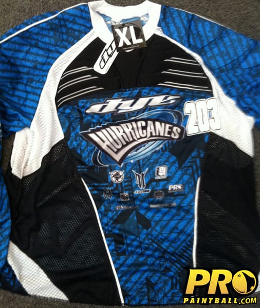 hurricanes paintball jersey front