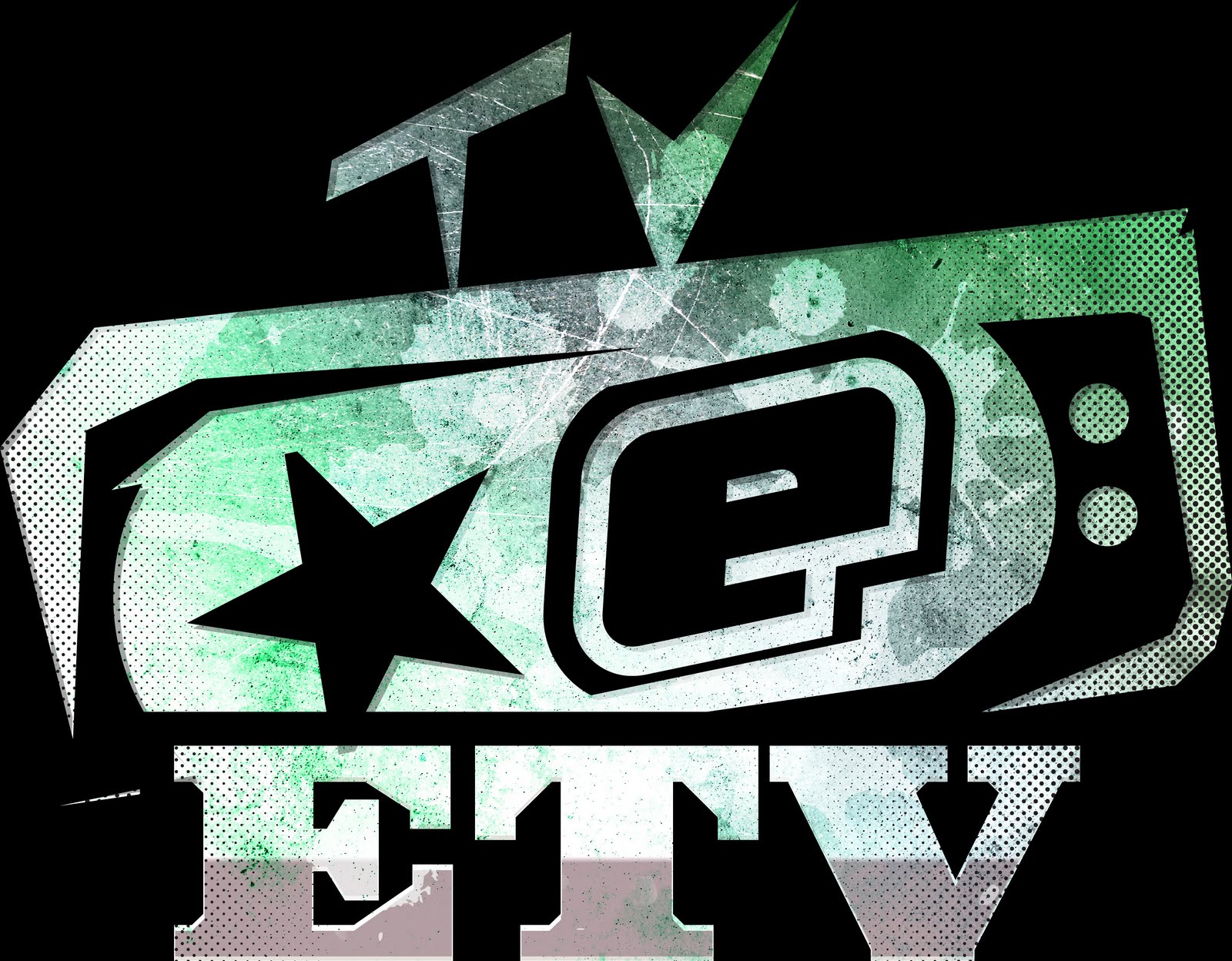 ETV Logo Textured Dark